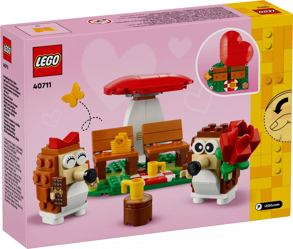 LEGO® LEL Seasons and Occasions Igel und ihr Picknick-Date 166 Teile 40711