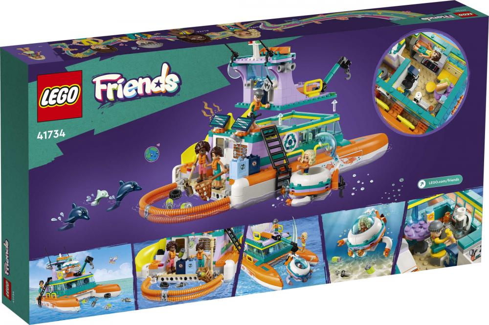 LEGO® Friends Seerettungsboot 717 Teile 41734