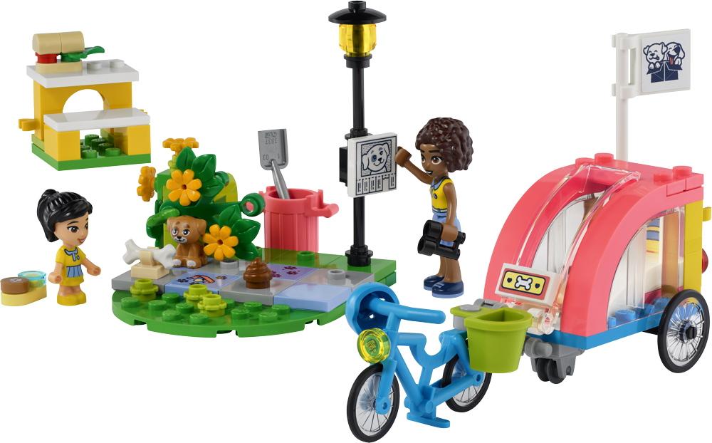 LEGO® Friends Hunderettungsfahrrad 125 Teile 41738