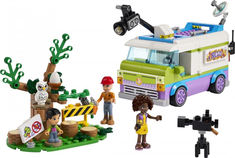 LEGO® Friends Nachrichtenwagen 446 Teile 41749