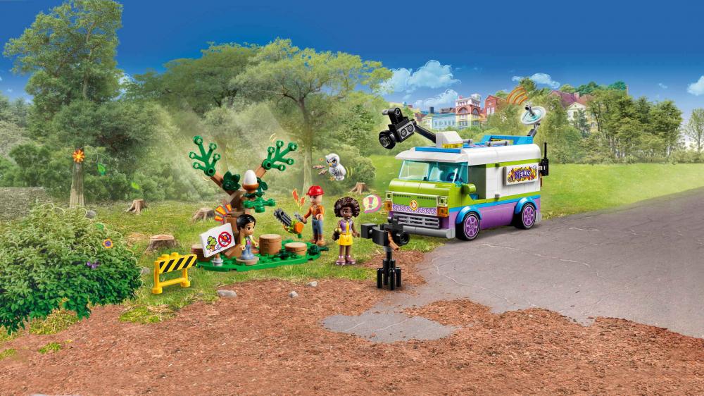 LEGO® Friends Nachrichtenwagen 446 Teile 41749