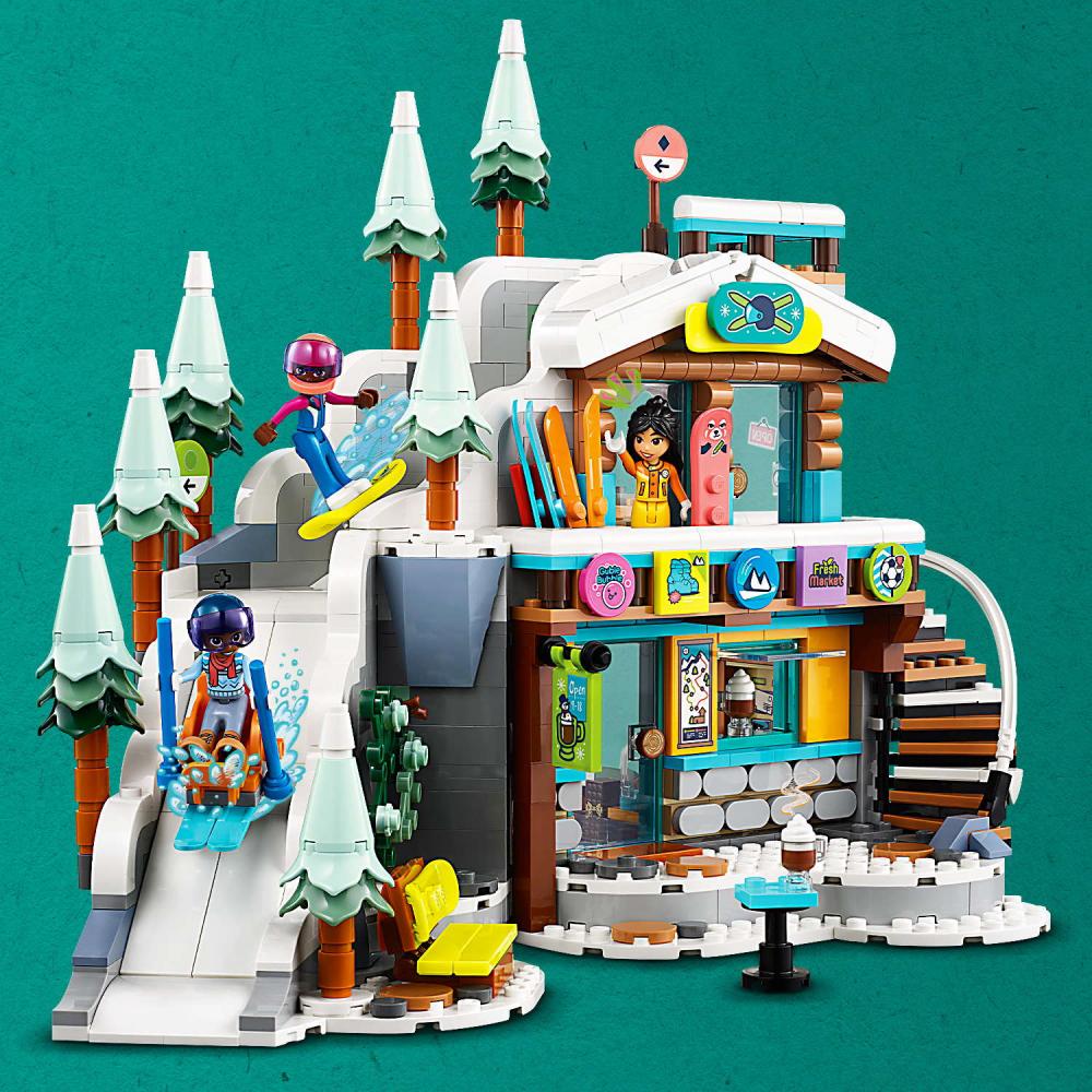 LEGO® Friends Skipiste und Café 980 Teile 41756