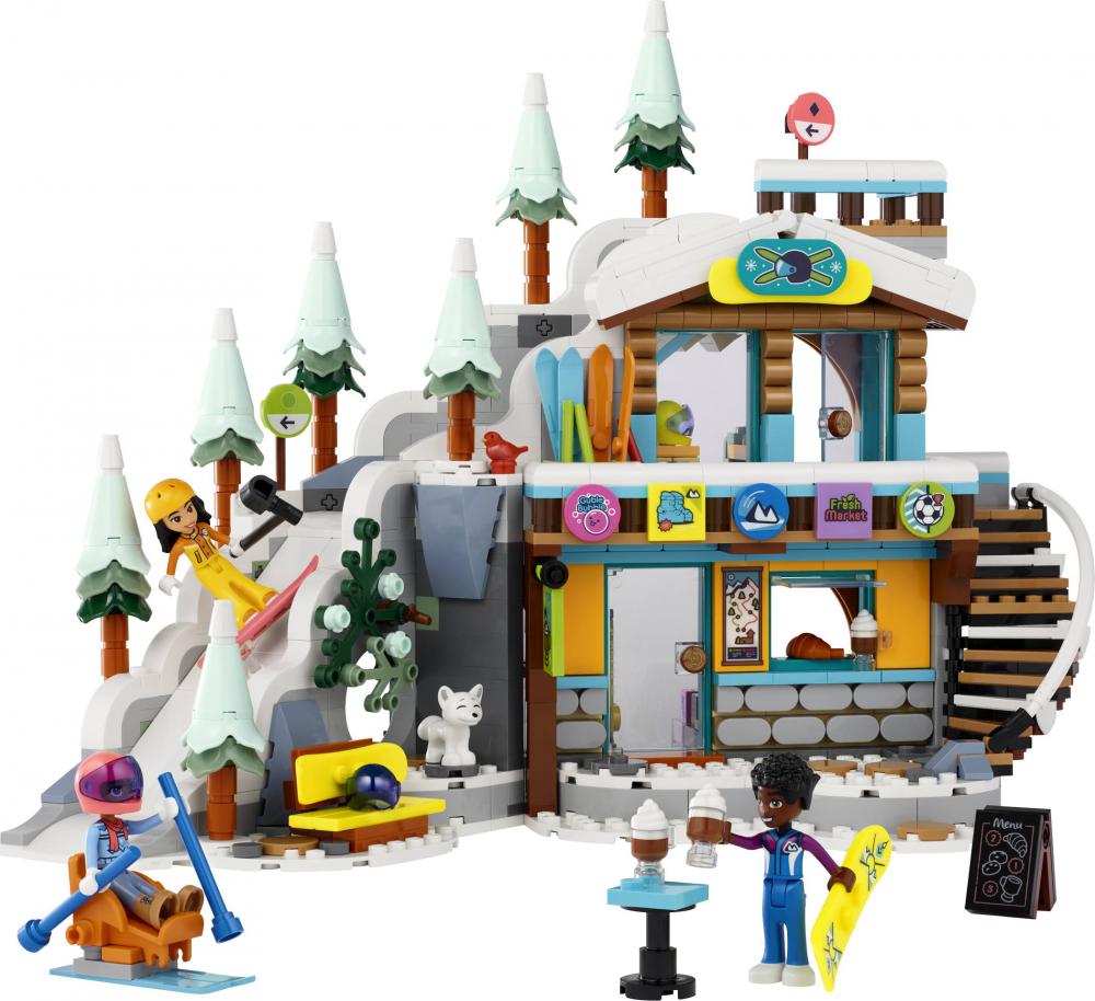 LEGO® Friends Skipiste und Café 980 Teile 41756