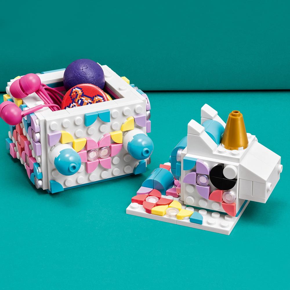 LEGO® DOTS Einhorn Familienkreativset 707 Teile 41962