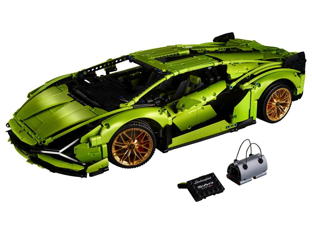 LEGO® Technic Lamborghini Sián FKP 37 3696 Teile 42115