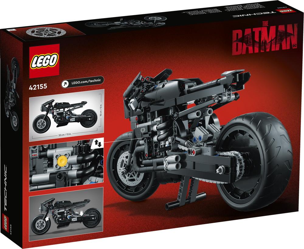 LEGO® Technic THE BATMAN BATCYCLE™ 641 Teile 42155