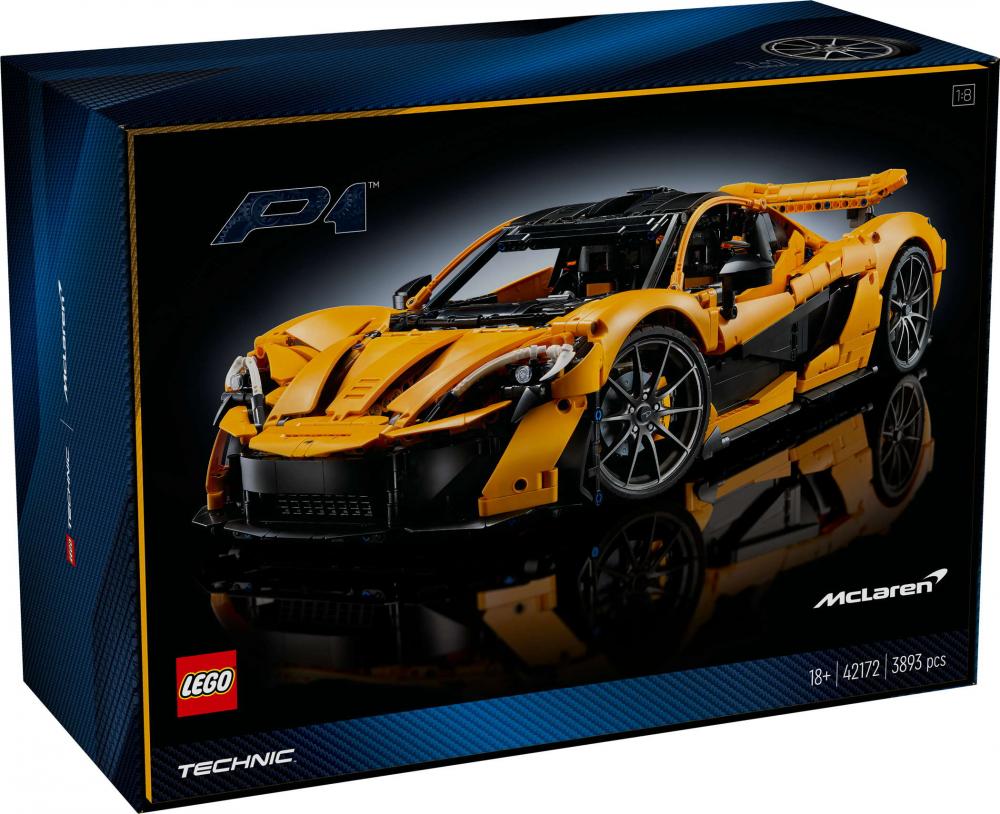 LEGO® Technic McLaren P1™ 3893 Teile 42172