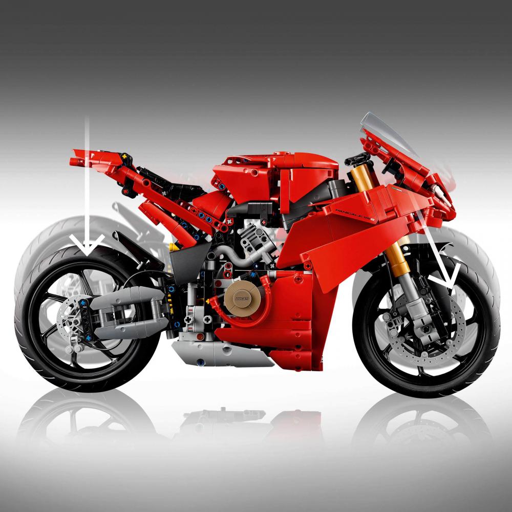 LEGO® Technic Ducati Panigale V4 S Motorrad 1603 Teile 42202