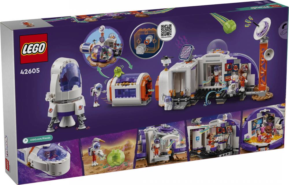 LEGO® Friends Mars-Raumbasis mit Rakete 981 Teile 42605