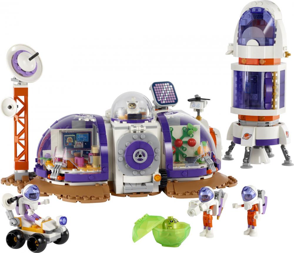 LEGO® Friends Mars-Raumbasis mit Rakete 981 Teile 42605