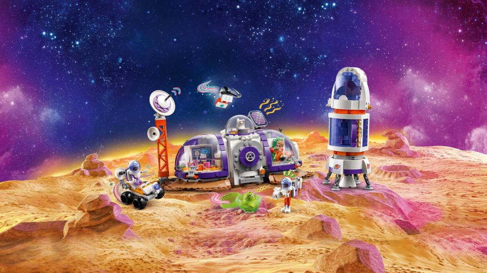 LEGO® Friends Mars-Raumbasis mit Rakete 981 Teile 42605