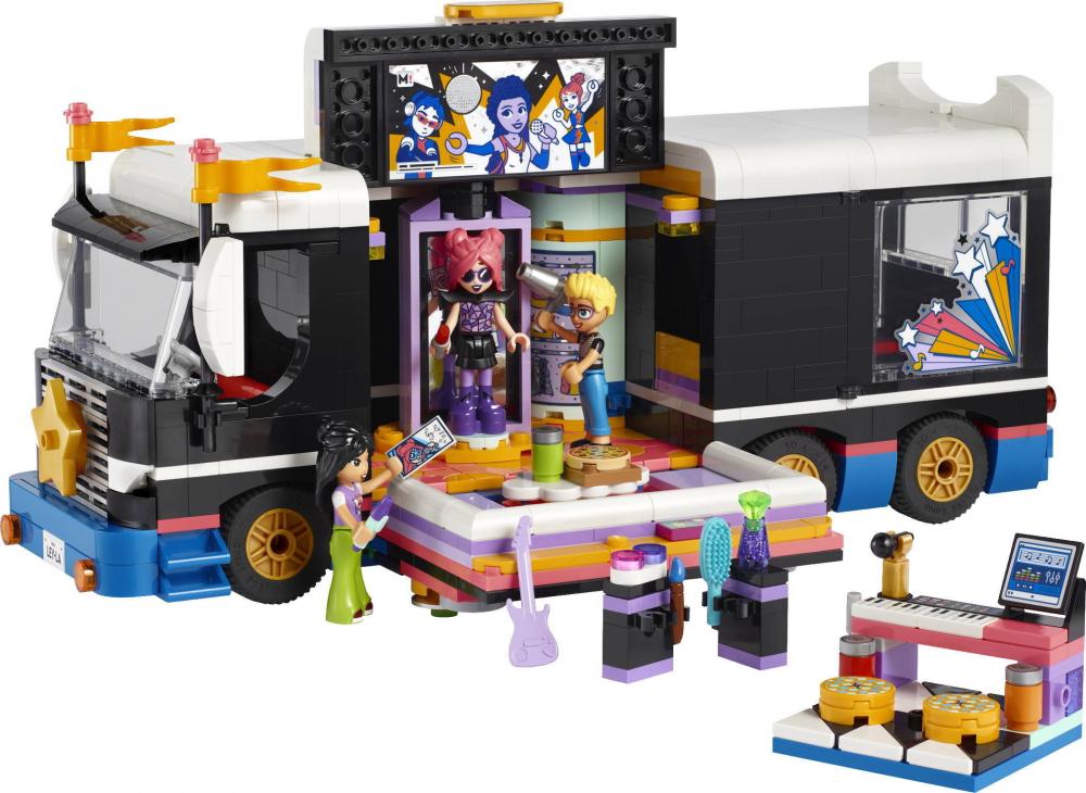 LEGO® Friends Popstar-Tourbus 845 Teile 42619