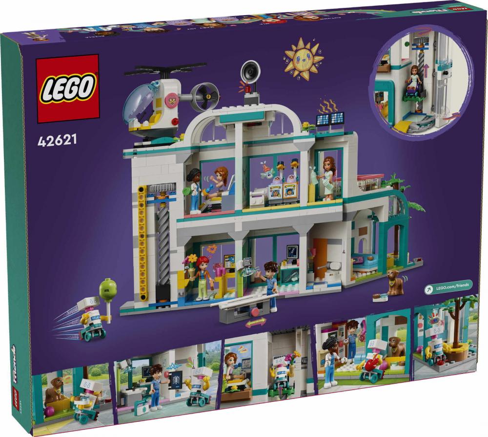 LEGO® Friends Heartlake City Krankenhaus 1045 Teile 42621