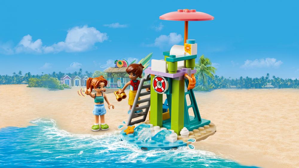 LEGO® Friends Rettungsschwimmer Aussichtsturm mit Jetskis 84 Teile 42623