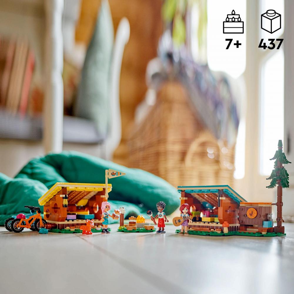 LEGO® Friends Gemütliche Hütten im Abenteuercamp 437 Teile 42624