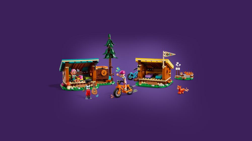 LEGO® Friends Gemütliche Hütten im Abenteuercamp 437 Teile 42624