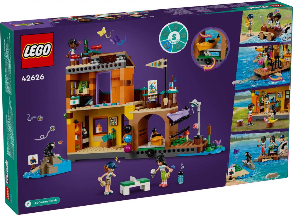 LEGO® Friends Abenteuercamp mit Kayak 628 Teile 42626