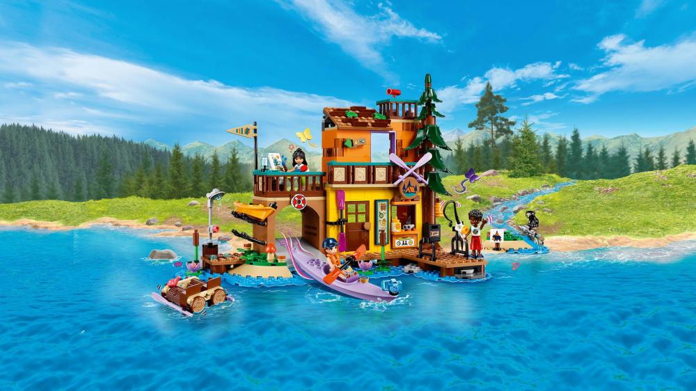 LEGO® Friends Abenteuercamp mit Kayak 628 Teile 42626