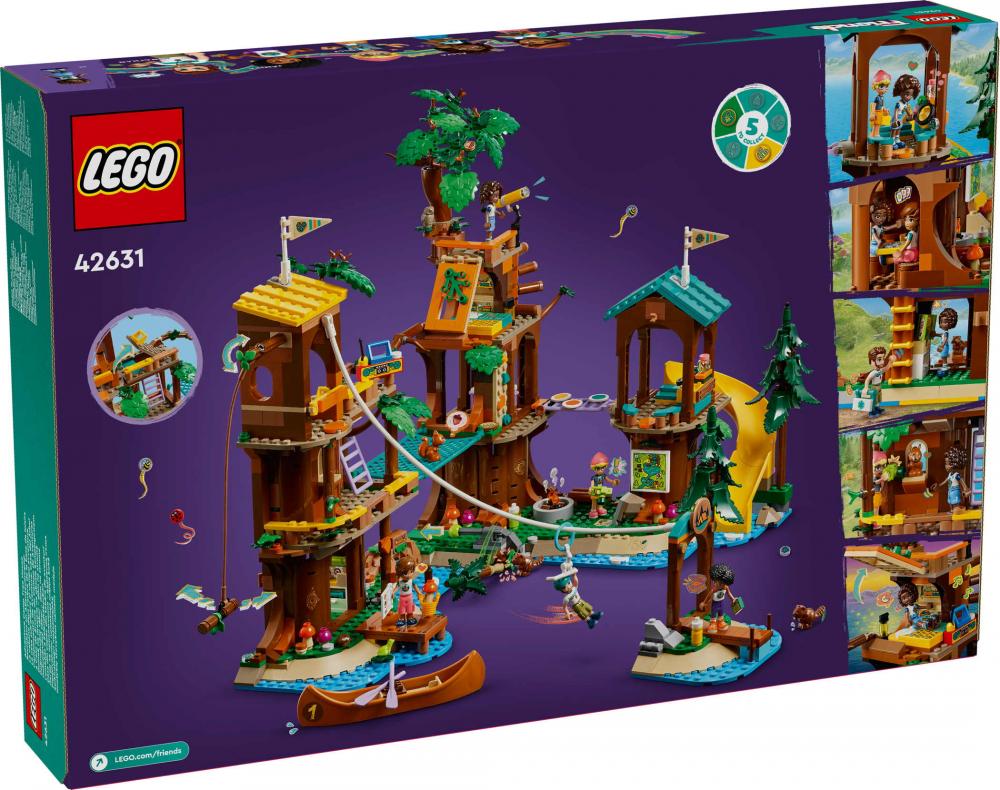 LEGO® Friends Baumhaus im Abenteuercamp 1128 Teile 42631