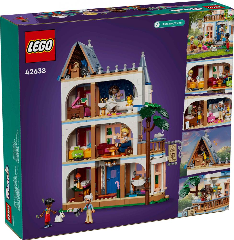 LEGO® Friends Burg mit Ferienunterkunft 1311 Teile 42638