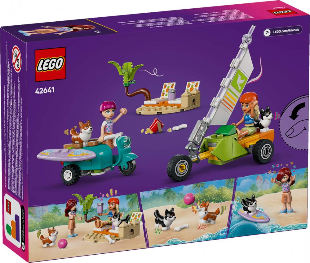 LEGO® Friends Strandabenteuer mit Hunden 113 Teile 42641