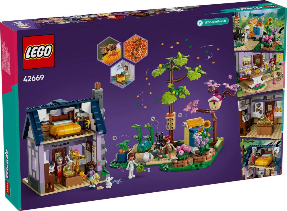 LEGO® Friends Haus und Blumengarten der Imker 1161 Teile 42669