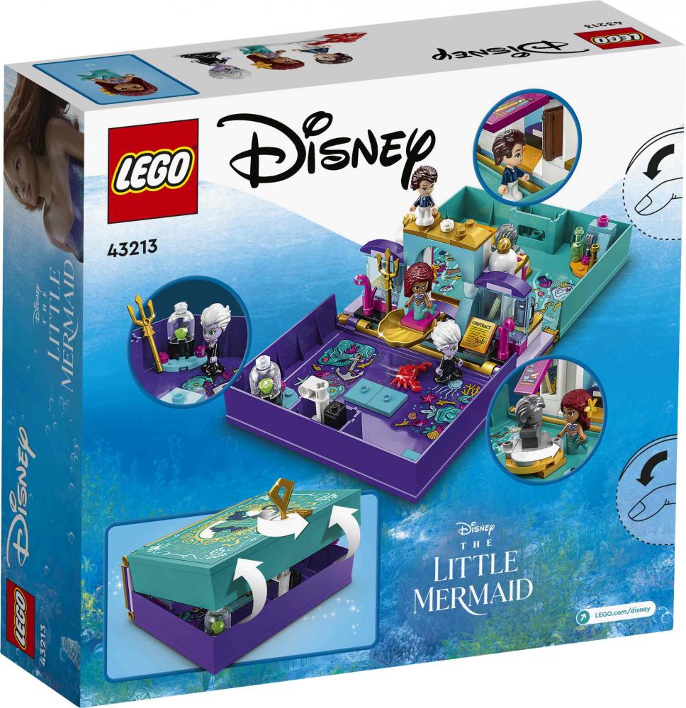 LEGO® Disney Princess™ Die kleine Meerjungfrau - Märchenbuch 134 Teile 43213