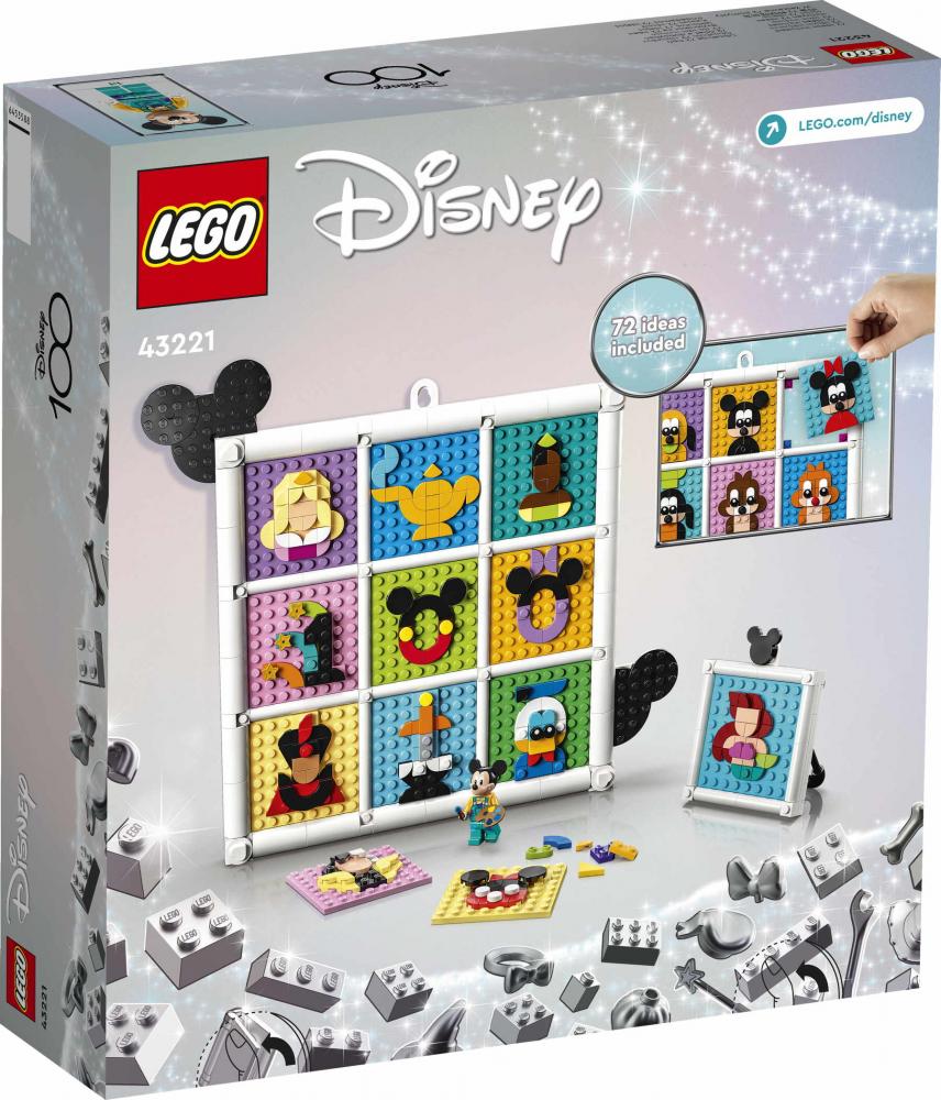 LEGO® Disney™ Specials 100 Jahre Disney Zeichentrickikonen 1022 Teile 43221