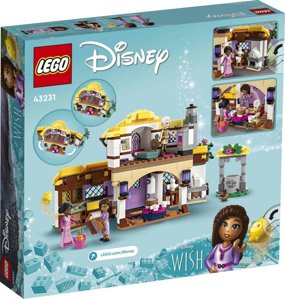 LEGO® Disney Princess™ Ashas Häuschen 509 Teile 43231