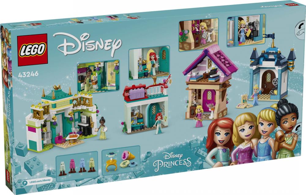 LEGO® Disney Princess™ Disney Prinzessinnen Abenteuermarkt 817 Teile 43246