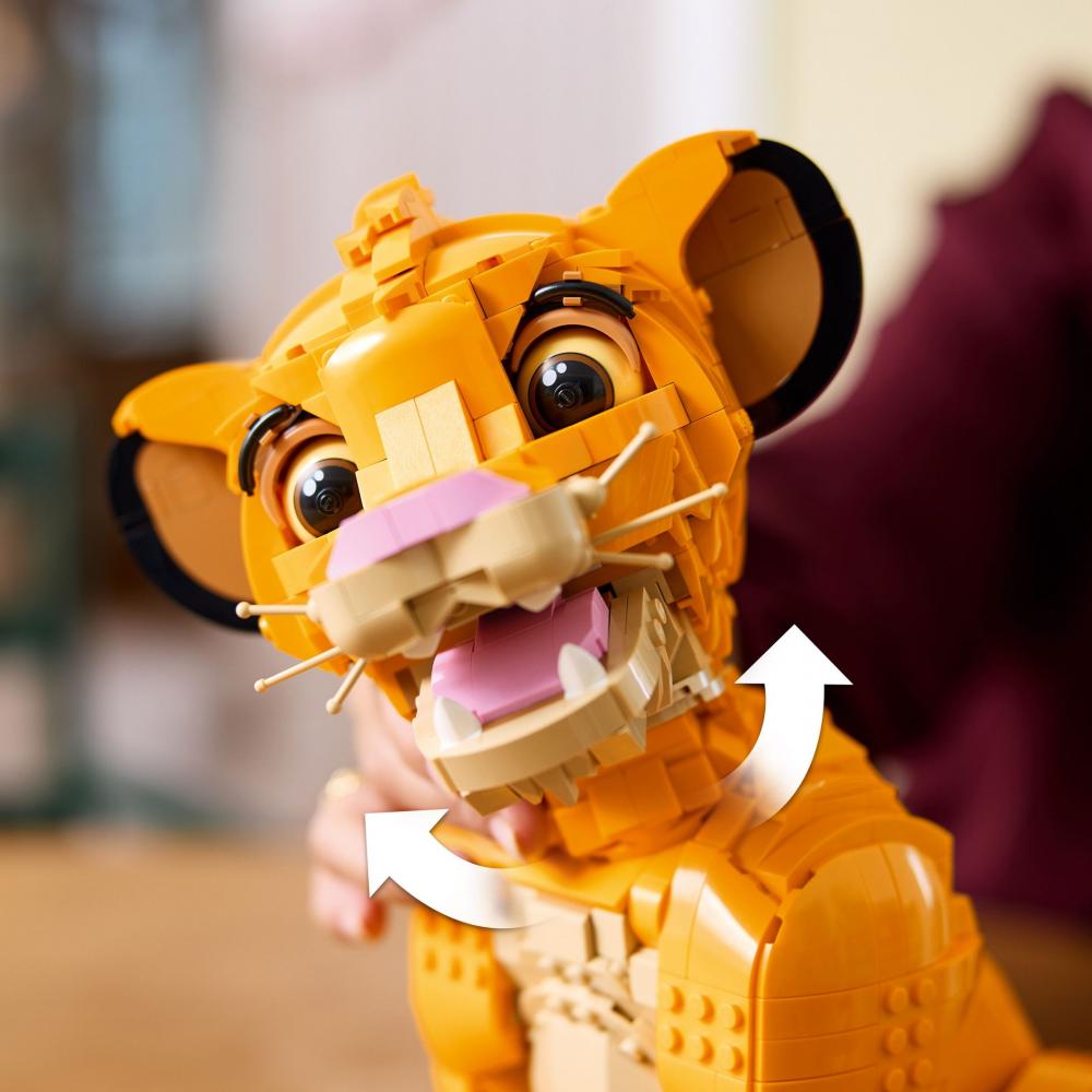 LEGO® Disney Classic Simba, der junge König der Löwen 1445 Teile 43247