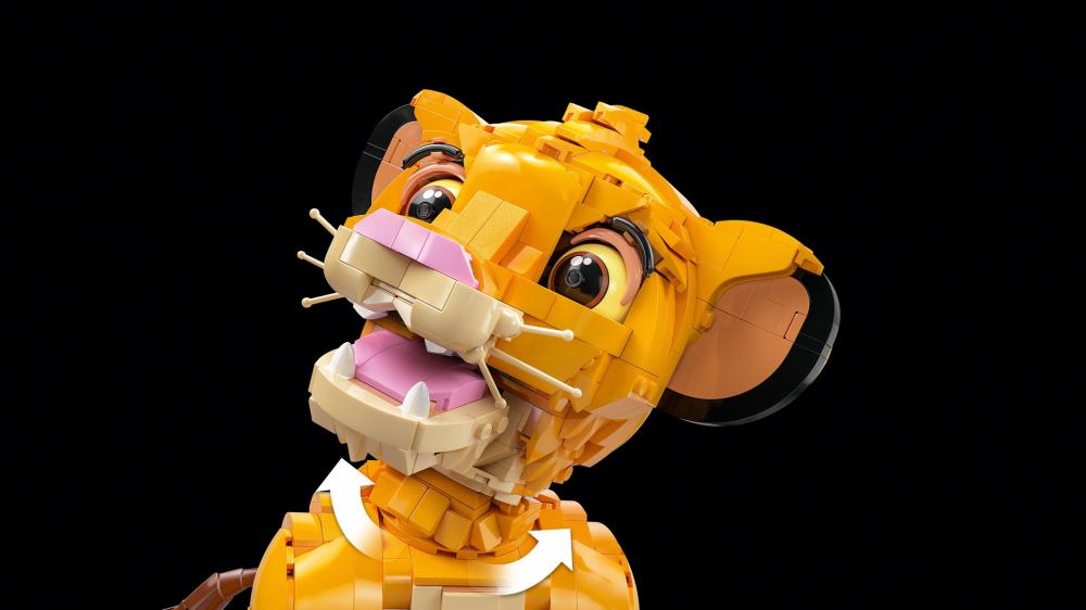 LEGO® Disney Classic Simba, der junge König der Löwen 1445 Teile 43247