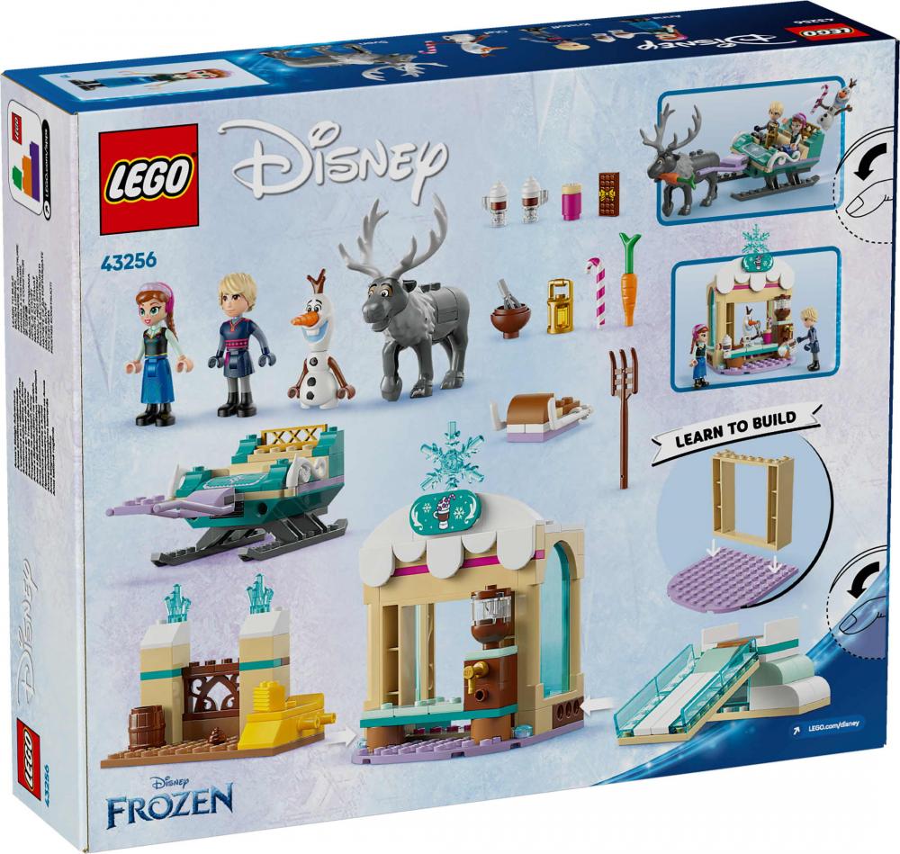 LEGO® Disney Princess Annas Schlittenabenteuer 192 Teile 43256