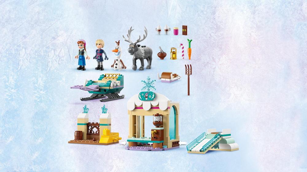 LEGO® Disney Princess Annas Schlittenabenteuer 192 Teile 43256