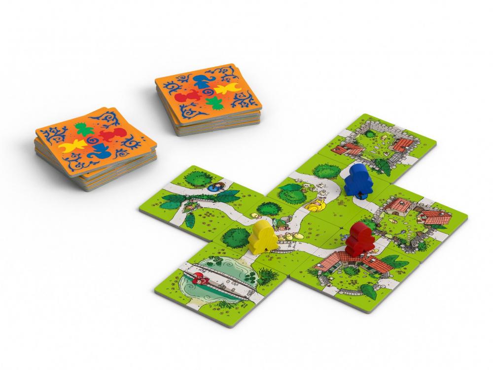 Hans im Glück Kinderspiel Strategiespiel Carcassonne Junior HIGD0503