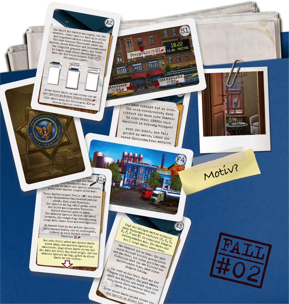 Schmidt Spiele Familienspiel Pocket Detective Gefährliche Machenschaften 49378