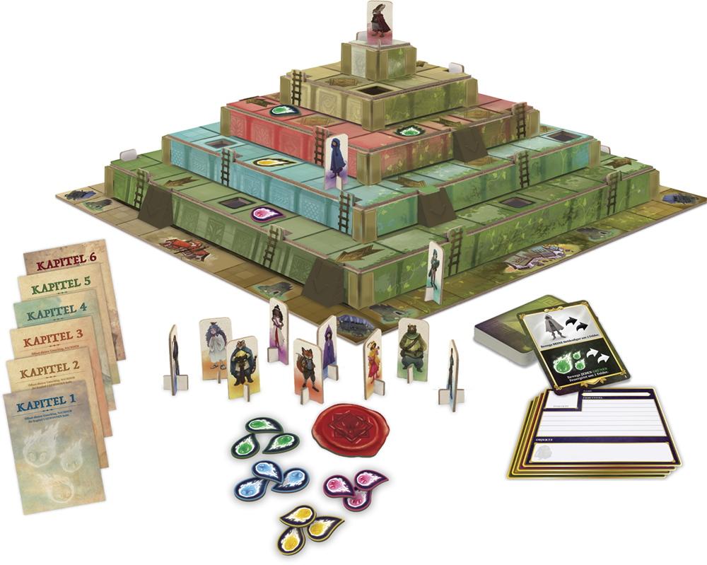 Schmidt Spiele Familienspiel Strategiespiel Ziggurat Legacy Spiel 49457