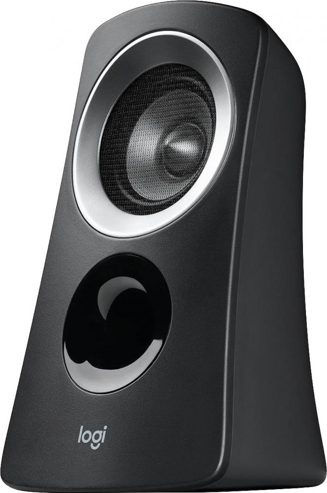 Logitech Lautsprecher Z313 Audio Klinke Stereo 2.1 25 Watt schwarz 980-000413