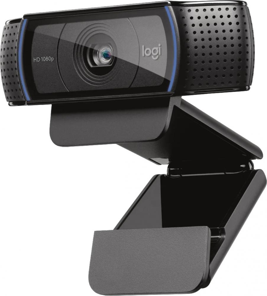 Logitech Webcam C920 Pro HD 1080p 1920x1080 Pixel 30 FPS USB schwarz 960-001055