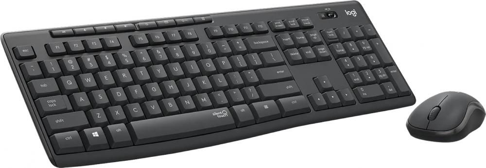 Logitech Set Maus und Tastatur MK295 Wireless kabellos grafit 920-009794