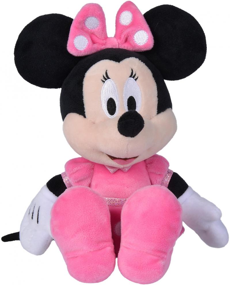 Simba Plüsch Stofftier Disney Minnie & Mickey Refresh Core Minnie pink 25cm 6315870227