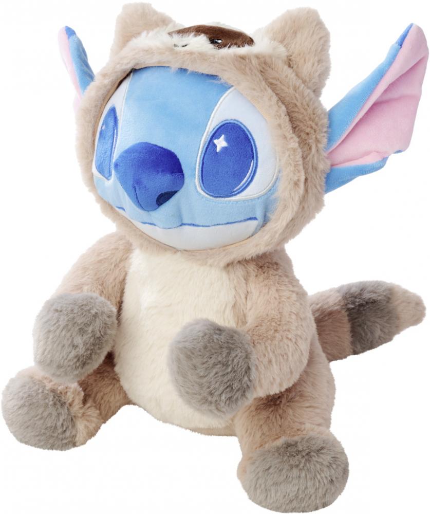 Simba Plüsch Stofftier Disney Stitch Onesies Waschbär 25cm 6315870573