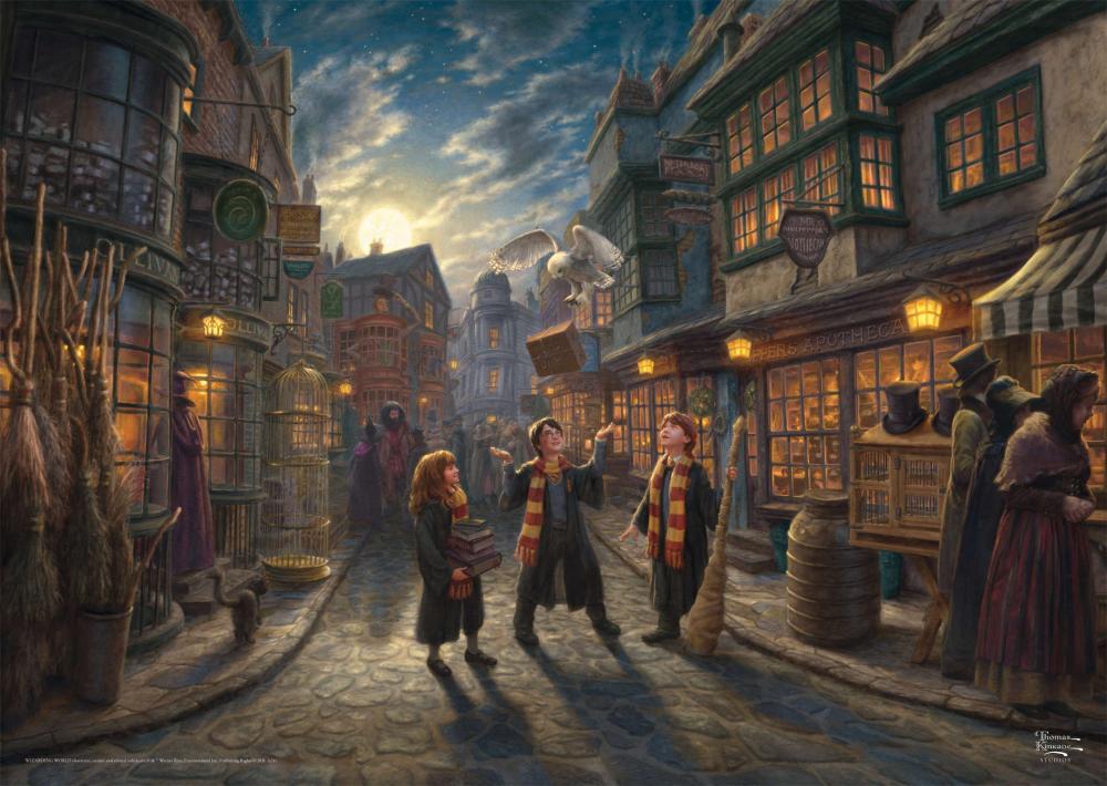 1000 Teile Schmidt Spiele Puzzle Thomas Kinkade Wizarding World Harry Potter Diagon Alley 58548