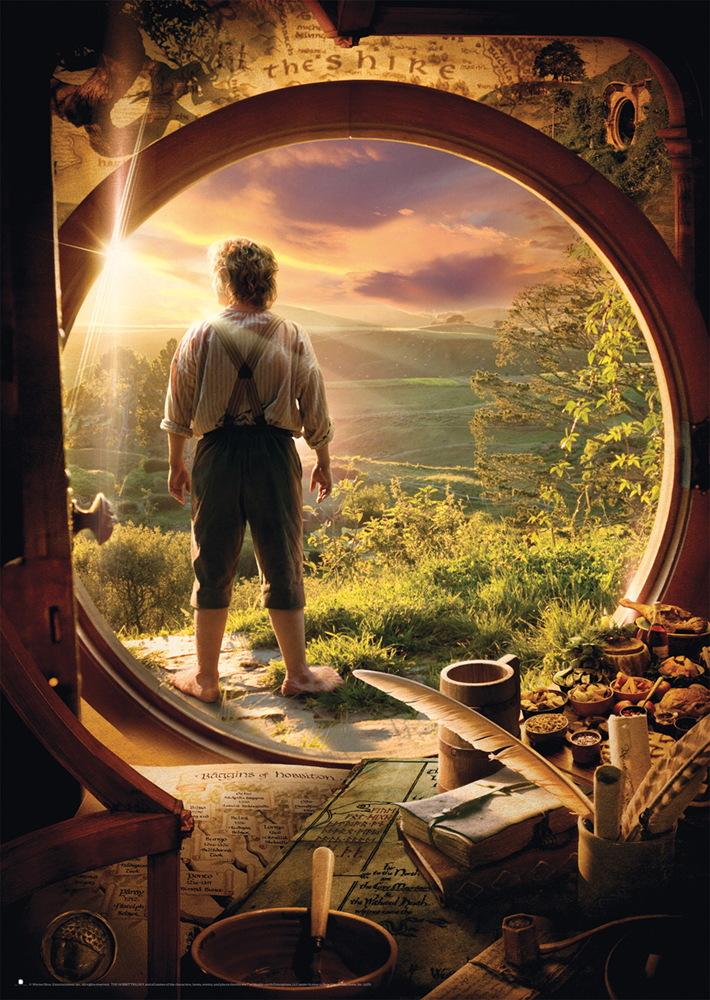 1000 Teile Schmidt Spiele Puzzle Der Hobbit Leaving Bag End 58552