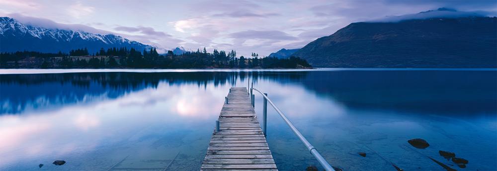 1000 Teile Schmidt Spiele Puzzle Panorama Mark Gray Lake Wakatipu, New Zealand 59291