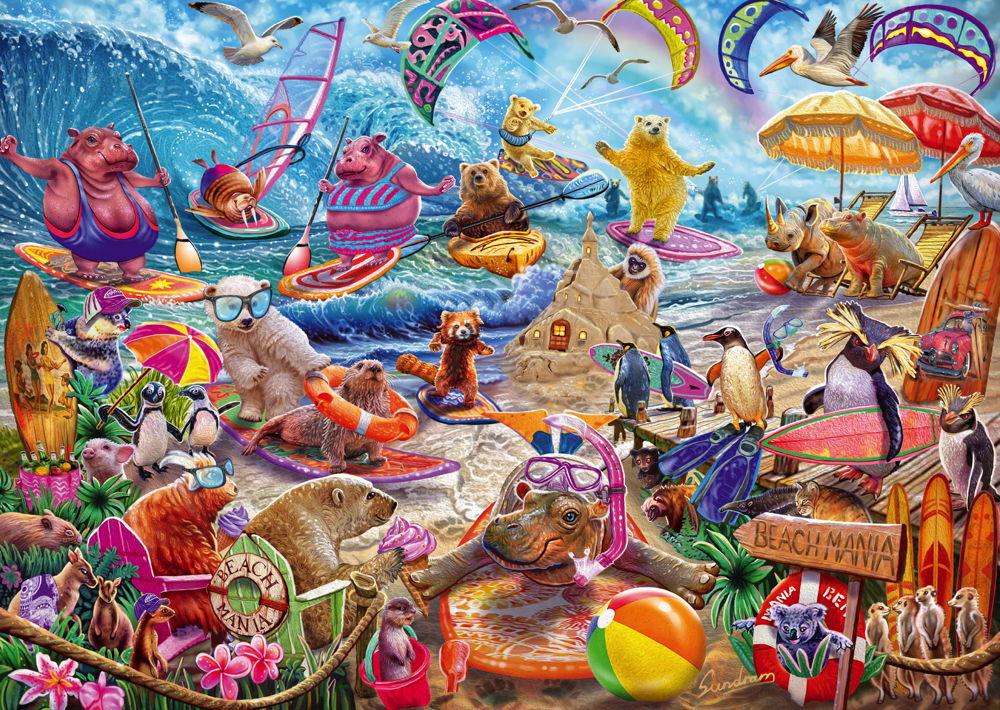 1000 Teile Schmidt Spiele Puzzle Steve Sundram Beach Mania 59662