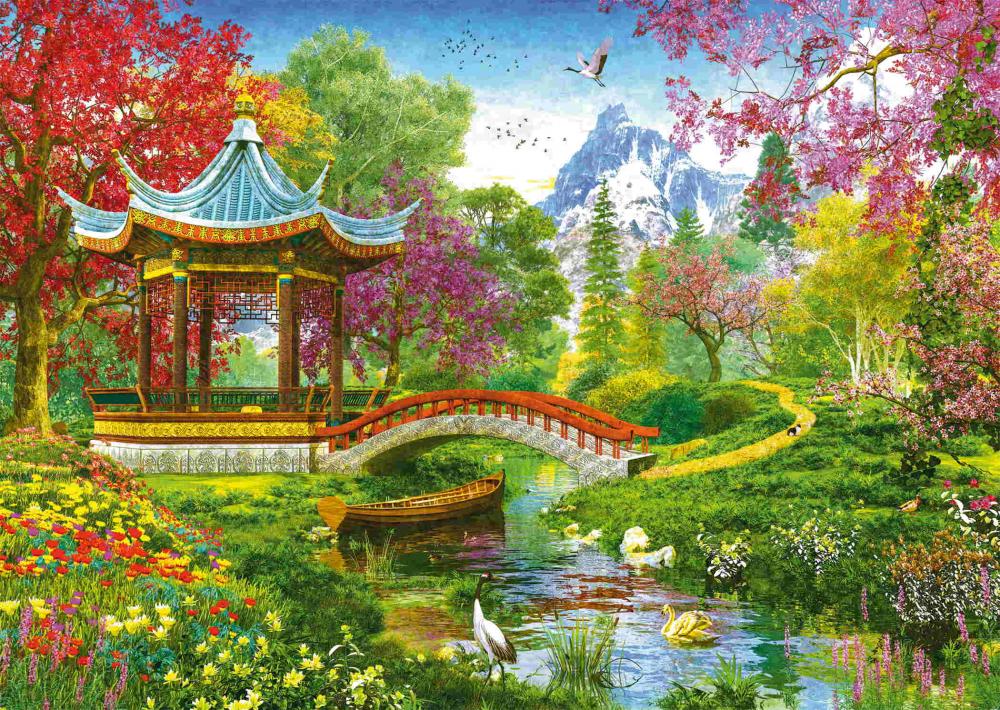 1000 Teile Schmidt Spiele Puzzle Zen-Garten 59786