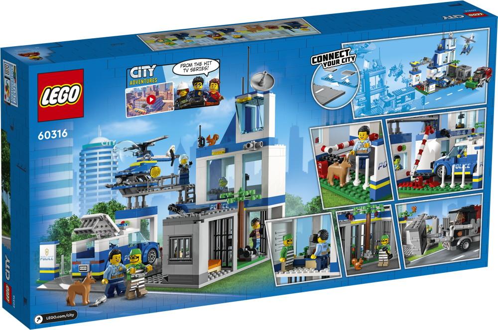 LEGO® City Polizeistation 668 Teile 60316