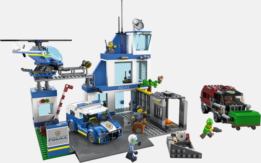 LEGO® City Polizeistation 668 Teile 60316