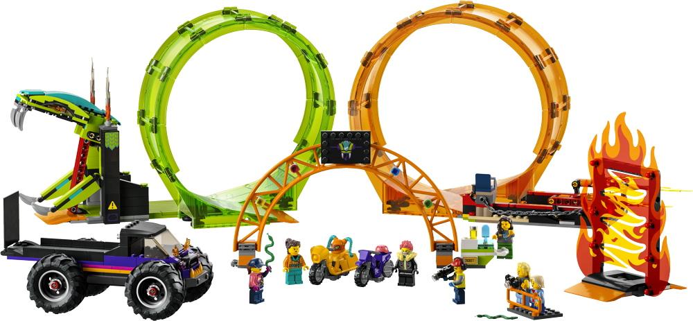 LEGO® City Stunt Stuntshow-Doppellooping 598 Teile 60339